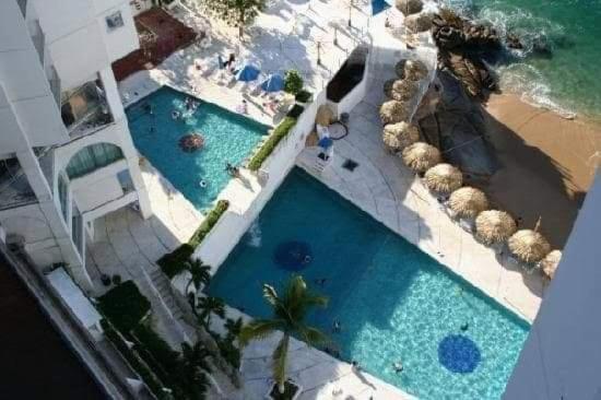 أكابولكو Suite En Torres Gemelas A Pie De Playa 611 المظهر الخارجي الصورة